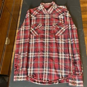 Men’s American eagle button up size large